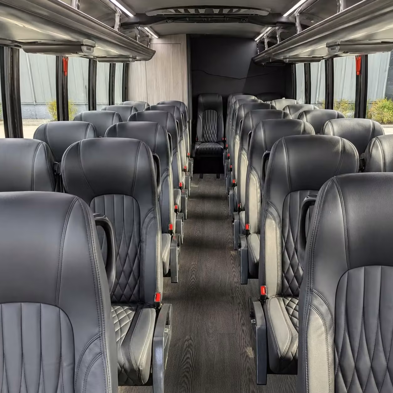 28 passenger minibus inside