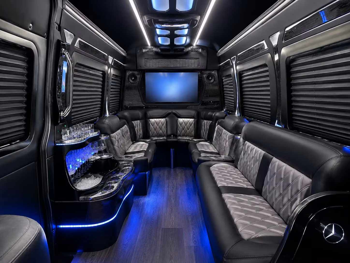 sprinter van transportation for groups and events across warren