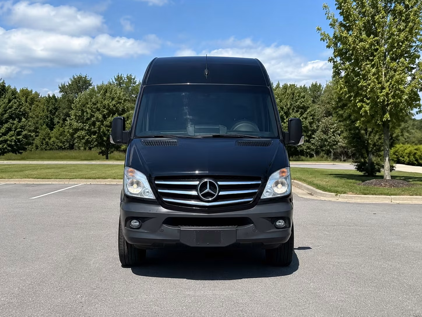 warren sprinter van rental with driver